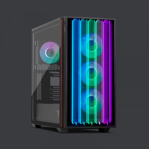 Yeyian Gaming PC Case Mid-Tower Mirage S - SKU: YCM-APMIR-S1
