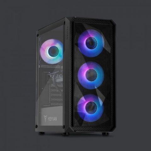 Yeyian Gaming PC Tanto 34F0B-4702U - Core i5 13400F - 16GB DDR5 - RTX 4070 - SKU: YPI-TA34F0B-4702U