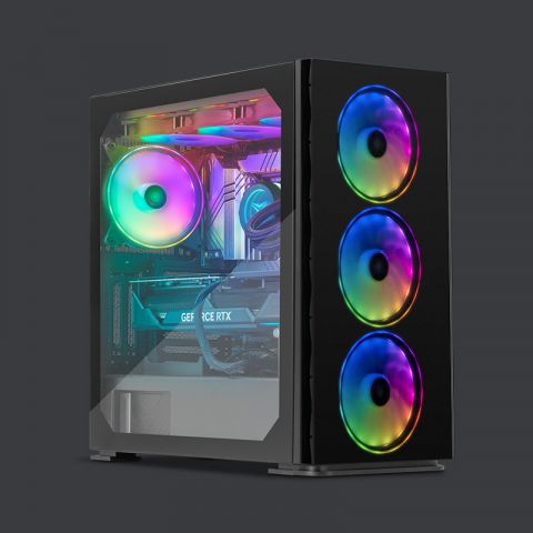 Yeyian Gaming PC Yari 49KFC-47T1N - Core i9 14900KF - 32GB DDR5 - RTX 4070 Ti - SKU: YPI-YA49KFC-47T1N