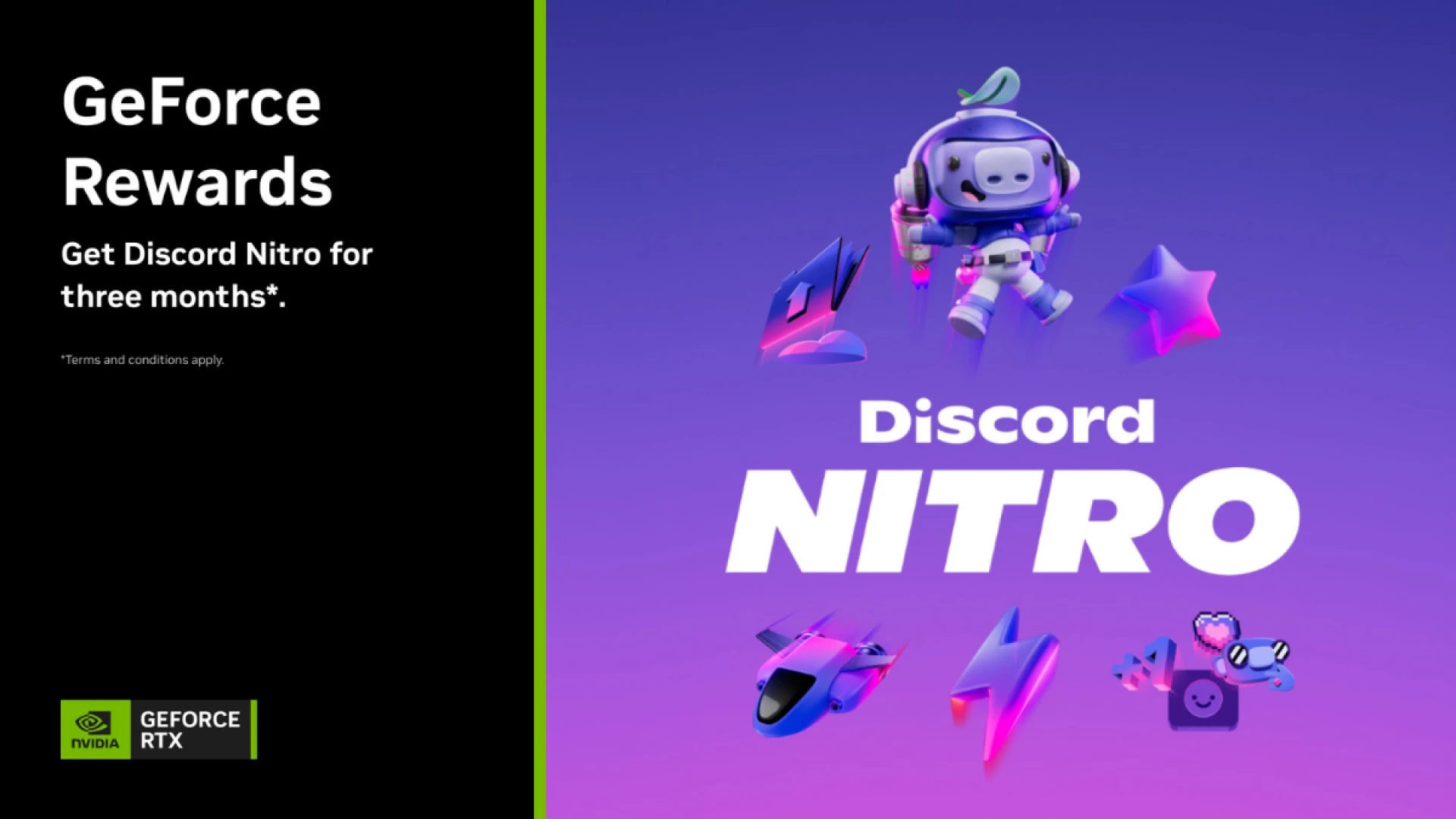 Get 3 Months of Discord Nitro Free with Your New NVIDIA GeForce RTX Yeyian PC