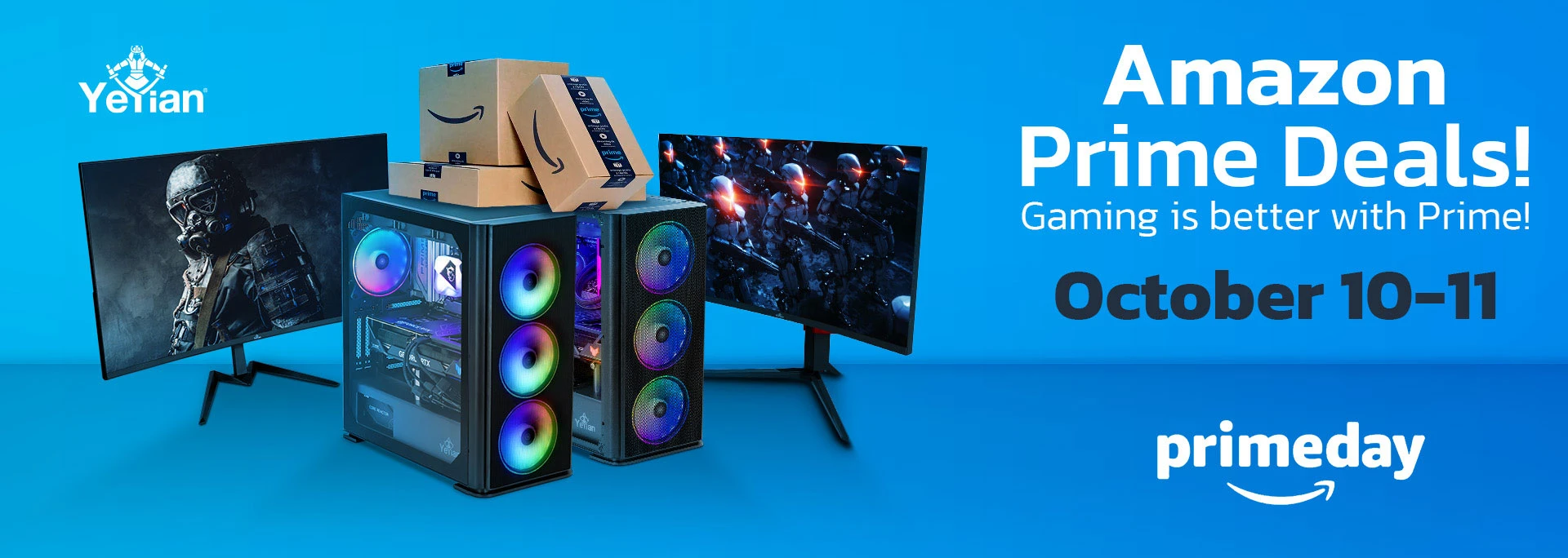 Unleash Your Gaming Potential with YEYIAN Gaming Amazon Prime Day Deals!