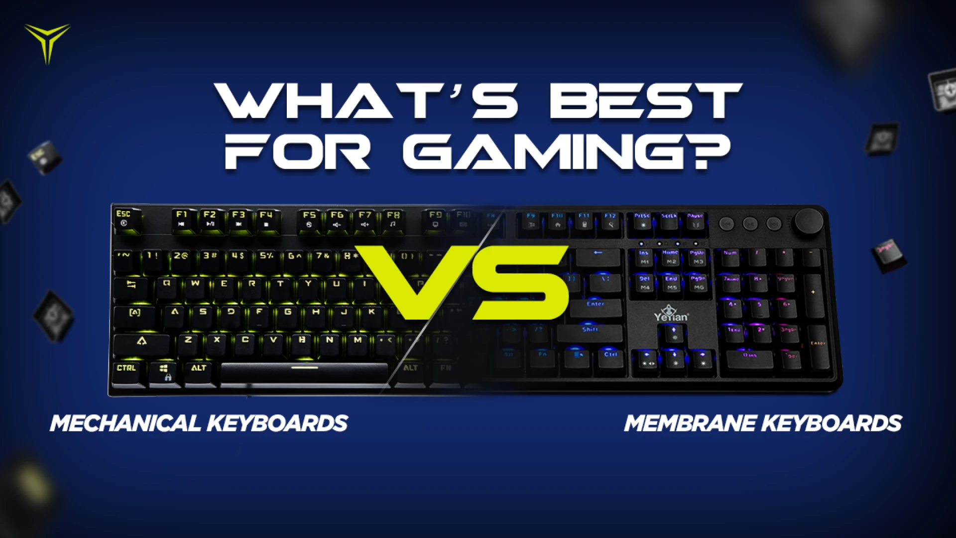 Mechanical vs. Membrane Keyboards: What’s Best for Gaming?
