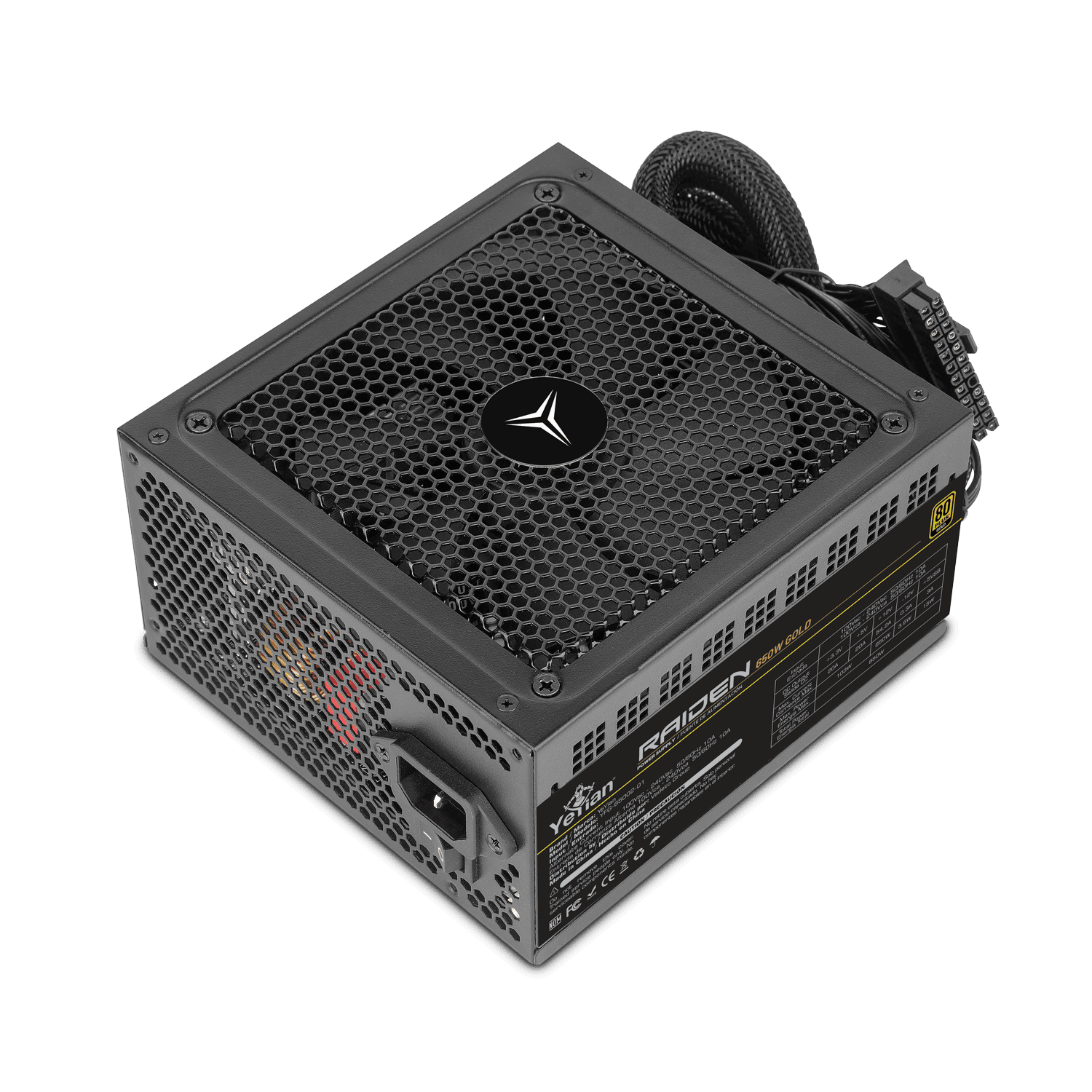 Yeyian Raiden 650W 80+ Gold Power Supply